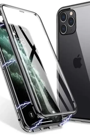 ShieldCase Coque magnétique avec plaque en verre iPhone 12 Pro Max Solde