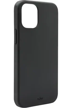 Coque iPhone 13 Pro Max Silicone Icon Noire Authentique