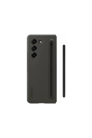 Satisfait Ou Remboursé Coque Samsung Galaxy Z Fold 5 avec S Pen Fonction Stand Graphite