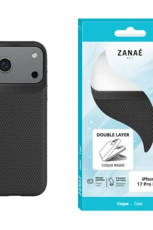 Bon Plan Double Layer pour iPhone 17 Pro Max Noir