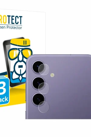 Meilleur Choix 3 Pièces BROTECT AirGlass Protection d'écran en verre pour Samsung Galaxy S24 (Caméra UNIQUEMENT)
