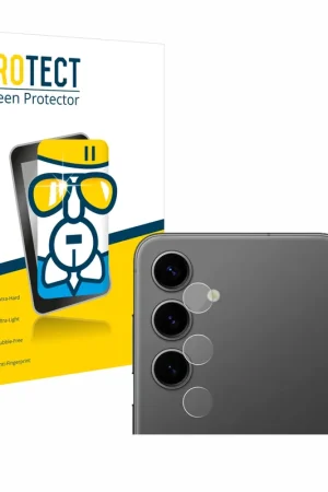 BROTECT AirGlass Protection d'écran en verre pour Samsung Galaxy S24 Plus (Caméra UNIQUEMENT) Nouvelle Collection