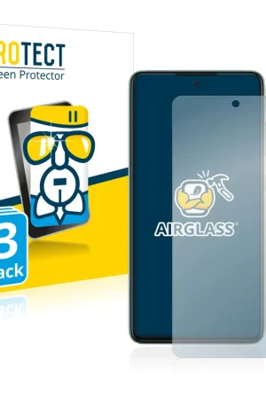 Meilleur Choix 3 Pièces BROTECT AirGlass Protection d'écran en verre pour Samsung Galaxy A52