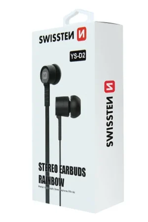 Solde Ecouteurs kit mains libres Swissten Noir Universel