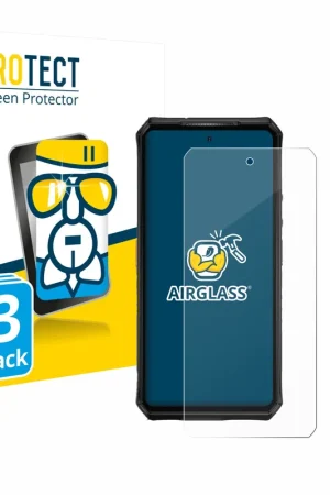 Commander Maintenant 3 Pièces BROTECT AirGlass Protection d'écran en verre pour Ulefone Armor 28 Ultra Thermal
