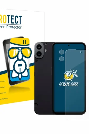 Prix Promo BROTECT AirGlass Protection d'écran en verre pour Nothing CMF Phone 1 (Avant+Caméra)