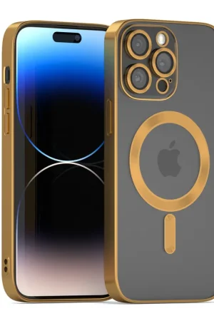 Affaire À Saisir Coverzs Coque MagSafe avec cache de caméra iPhone 11 Pro (or)