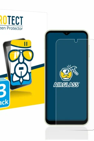 3 Pièces BROTECT AirGlass Protection d'écran en verre pour Samsung Galaxy A14 4G Commande En Gros