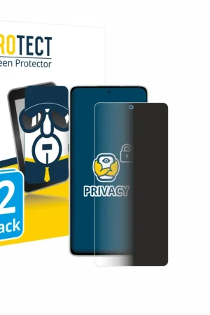 Livraison Gratuite 2 Pièces BROTECT Protecteur d'écran Privacy Clear pour Xiaomi Redmi Note 14 5G
