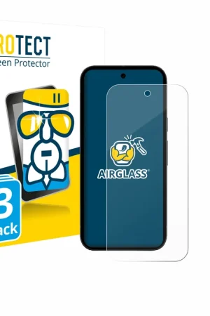 Commander Maintenant 3 Pièces BROTECT AirGlass Protection d'écran en verre pour Google Pixel 10a