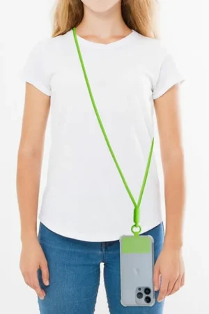 Bon Plan Cordon universel Color Block Vert Fluo