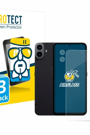3 Pièces BROTECT AirGlass Protection d'écran en verre pour Nothing CMF Phone 1 (Avant+Caméra) Promotion Saisonnière