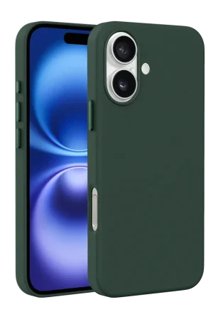 Coverzs Coque MagSafe en cuir de luxe iPhone 16 (vert foncé) Meilleure Vente