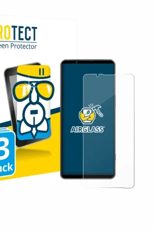 Bon Marché 3 Pièces BROTECT AirGlass Protection d'écran en verre pour Sony Xperia 1 VII