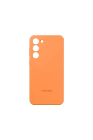 Coque Samsung Galaxy S23+ 5G Silicone Ultra Fine Orange Pas Cher