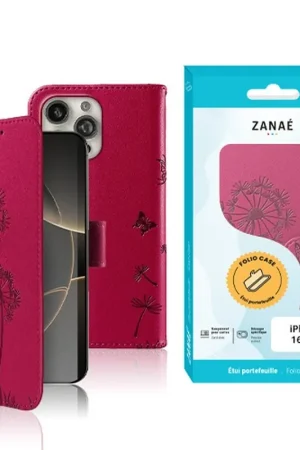 Prix Promo Étui Blowball pour iPhone 16 Pro Rouge