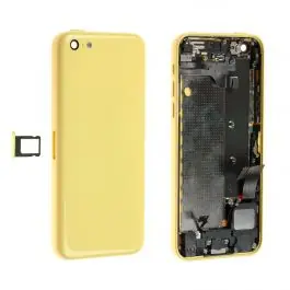 Coque arrière assemblée iPhone 5C Jaune Jusqu’à Épuisement Des Stocks