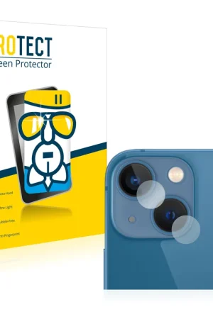 Top Vente BROTECT AirGlass Protection d'écran en verre pour Apple iPhone 13 mini (Caméra UNIQUEMENT)