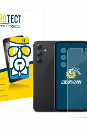 BROTECT AirGlass Protection d'écran en verre pour Samsung Galaxy A54 5G (Avant+Caméra) Offre Limitée