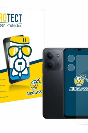 Offre Du Jour BROTECT AirGlass Protection d'écran en verre pour Xiaomi Redmi 15C (Avant+Caméra)