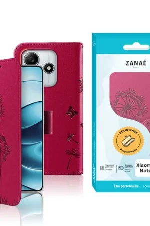 Commander Maintenant Étui Blowball rouge pour Redmi Note 14 4G