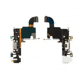 Meilleure Vente Nappe / Connecteur de Charge pour iPhone 6S Blanc Reconditionné (PIEC)