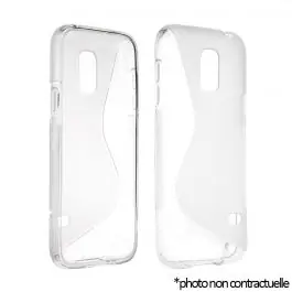 Coque S-Line iPhone 5C Transparent Produit De Marque