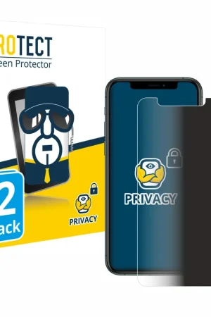 Expédition Rapide 2 Pièces BROTECT Protecteur d'écran Privacy Clear pour Apple iPhone 11 Pro