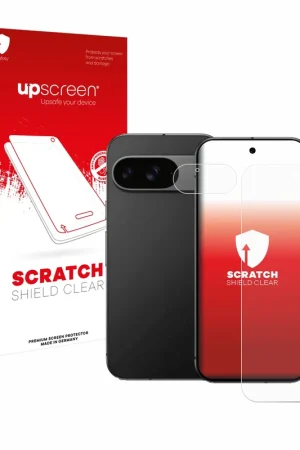 Offre Du Jour upscreen Scratch Shield Clear Premium Protection d'écran pour Google Pixel 9 (Avant+Caméra)