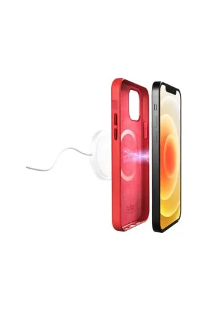 Coque MagSafe iPhone 12 / 12 Pro SKYMAG Rouge Meilleur Choix