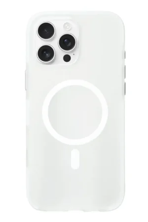 Produit De Marque Coverzs Coque MagSafe en silicone lisse iPhone 14 Pro (transparent)