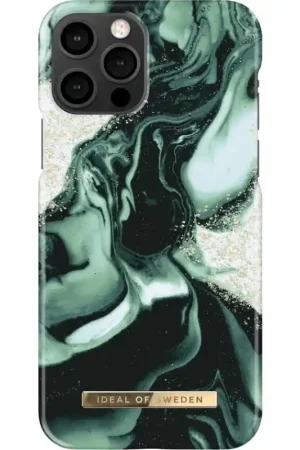 Offre Exclusive Coque iPhone 13 Pro Ideal Of Sweden - Golden Olive Marble
