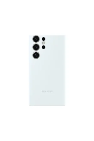 Coque Samsung Galaxy S24 Ultra Silicone Ultra Fine Gris Clair Prix Cassé