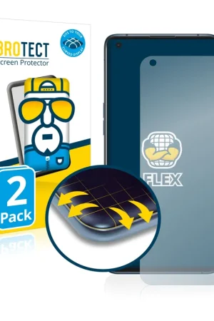 Solde 2 Pièces BROTECT Flex Full-Cover film de protection pour Oppo Find X3 Pro