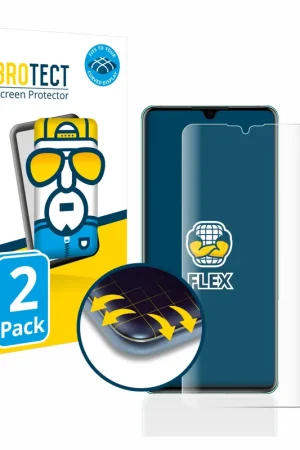 Solde 2 Pièces BROTECT Flex Full-Cover film de protection pour Huawei P30