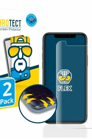 Affaire À Saisir 2 Pièces BROTECT Flex Full-Cover film de protection pour Apple iPhone 11 Pro