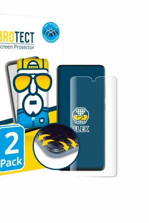 2 Pièces BROTECT Flex Full-Cover film de protection pour Samsung Galaxy S20 Ultra Bon Marché