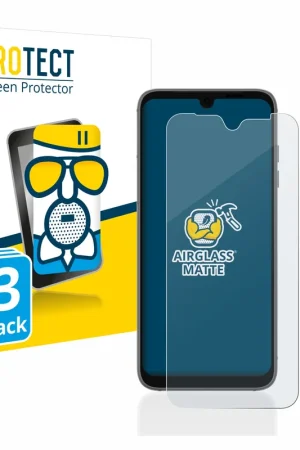 Certifié 3 Pièces BROTECT AirGlass Matte Protection d'écran en verre mat pour Fairphone 4