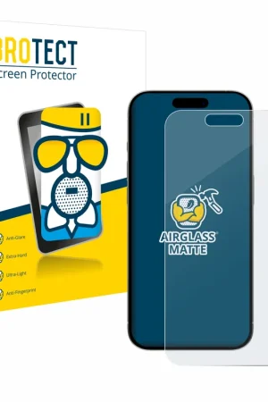 BROTECT AirGlass Matte Protection d'écran en verre mat pour Apple iPhone 15 Pro Expédié Aujourd’hui