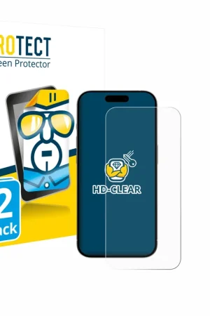 Soldes 2 Pièces BROTECT HD-Clear Film de protection d'écran pour Apple iPhone 15