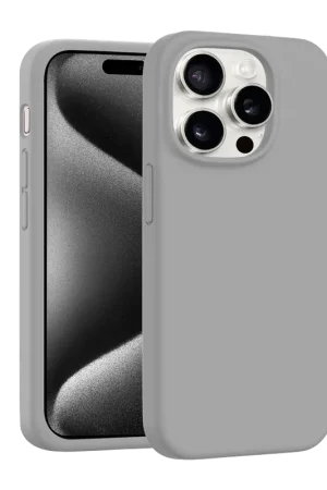 Coverzs Coque MagSafe en silicone de luxe iPhone 13 Pro (gris) Prix Promo