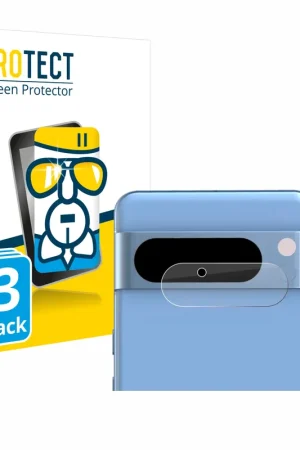 3 Pièces BROTECT AirGlass Protection d'écran en verre pour Google Pixel 8 Pro (Caméra UNIQUEMENT) Usine Directe