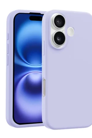 Achat Immédiat Coverzs Coque MagSafe en silicone de luxe iPhone 16 Plus (violet)