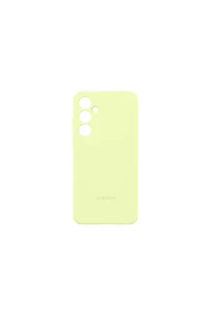 Coque Galaxy A55 5G Samsung en silicone verte clair Produit De Marque