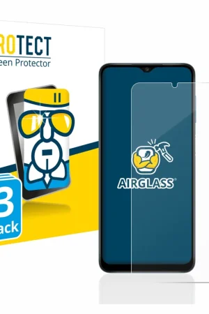 3 Pièces BROTECT AirGlass Protection d'écran en verre pour Samsung Galaxy A12 Super Prix