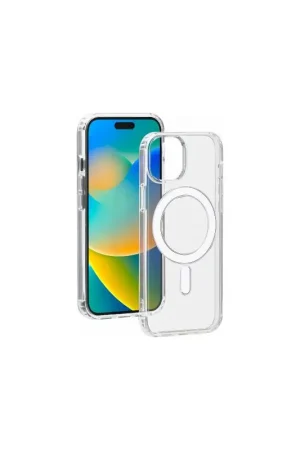 Affaire À Saisir Coque MagSafe iPhone 15 Hybride Transparente