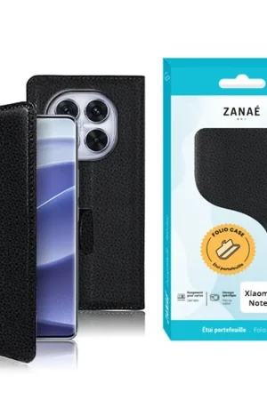 Seulement Aujourd’hui Etui Portefeuille Noir pour Redmi Note 14 Pro / Poco X7
