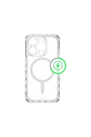 Coque renforcée MagSafe iPhone 15 Pro Suprem Clear 4.5m Transparente - Certifié GRS Soldes