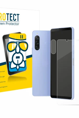 Promotion BROTECT AirGlass Protection d'écran en verre pour Sony Xperia 10 V (Avant+Caméra)