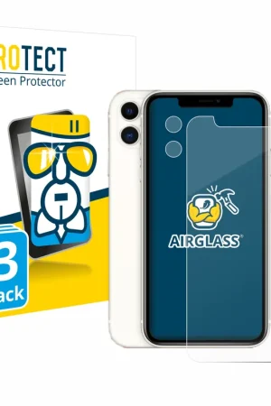 Dernière Chance 3 Pièces BROTECT AirGlass Protection d'écran en verre pour Apple iPhone 11 (Avant+Caméra)